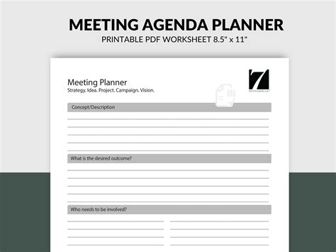 Meeting Agenda Template