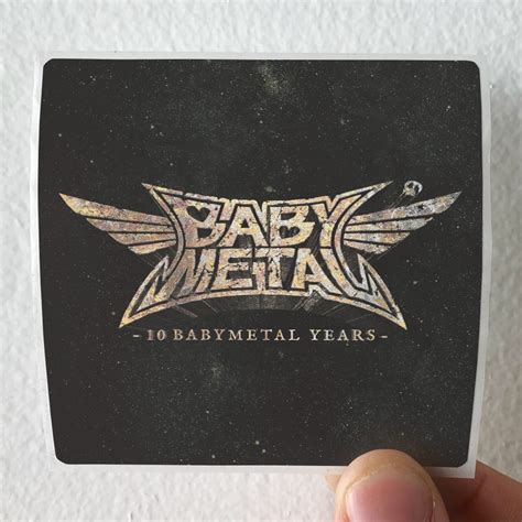 BABYMETAL 10 Babymetal Years 2 Album Cover Sticker