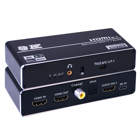 Extractor De Audio Hdmi De K Hz Tendak Hdmi A Hdmi Toslink