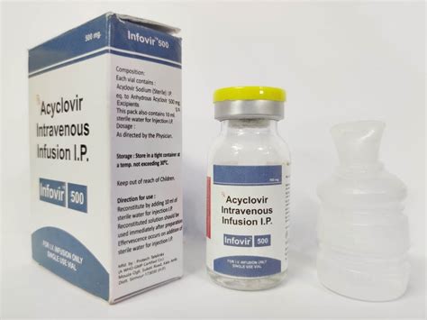 Aciclovir Intravenous Infusion Ip For Hospital Model Name Number