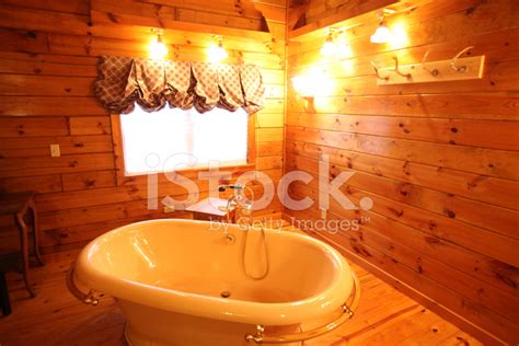 Log Cabin Bathroom Stock Photo | Royalty-Free | FreeImages