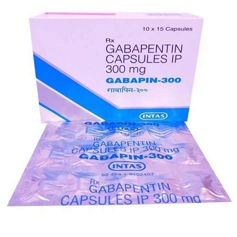 Gabapin 300 Mg Gabapentin For Treatment Of Epilepsy Non