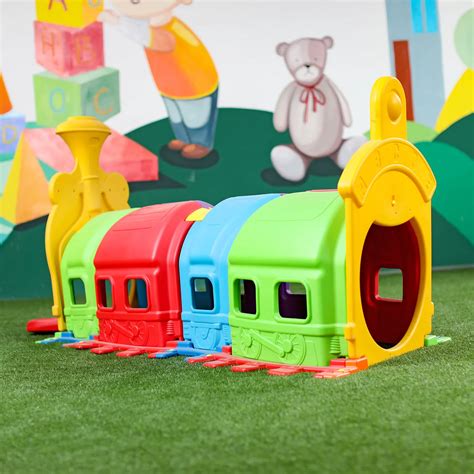 Plastic Kids Play Tunnel Children Indoor Playground Plastic Fairy Tunel ...