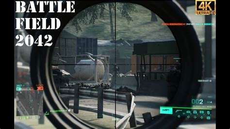 Battlefield 2042 Rush Hour Multiplayer Sniper Gameplay In 4K Quality