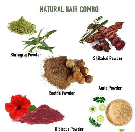 Amla Reetha Shikakai Bhringraj And Hibiscus Combo Powder For Hair