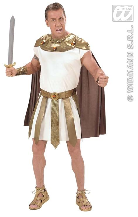 Mens Roman God Costume Medium Uk 40 42 For Toga Party Rome Sparticus