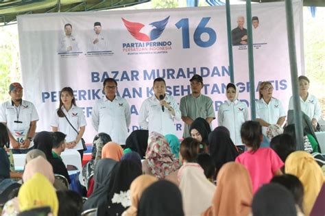 Kegiatan Partai Perindo Disambut Meriah Caleg DPR Optimistis Raih