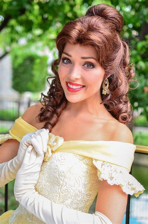 Belle Belle Cosplay Disney Princess Makeup Beauty And The Beast Costume