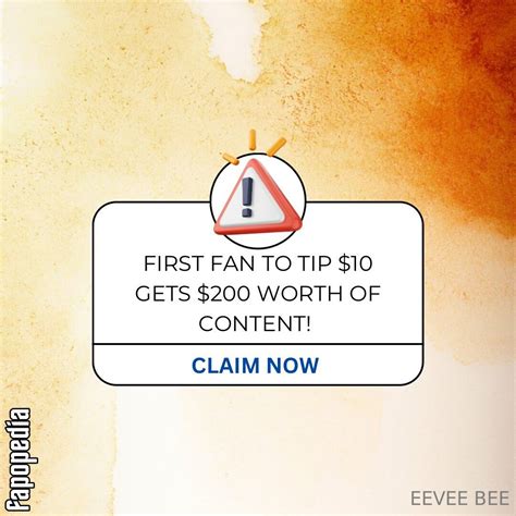 Eevee Bee Nude OnlyFans Leaks Photo Fapopedia