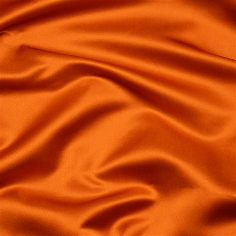 Silk Duchesse Satin Burnt Orange Premium Collection Burnt Orange