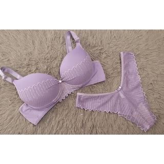 Conjunto De Lingerie Conjunto Bojo Detalhe Em Renda E Calcinha Fio