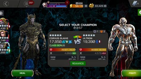 Corvus Glaive Vs Ultron Boss Sector 6 Zone 4 Incursion Mcoc Youtube