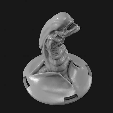 Halloween Alien Costume Chestburster Alien 3d Print Model