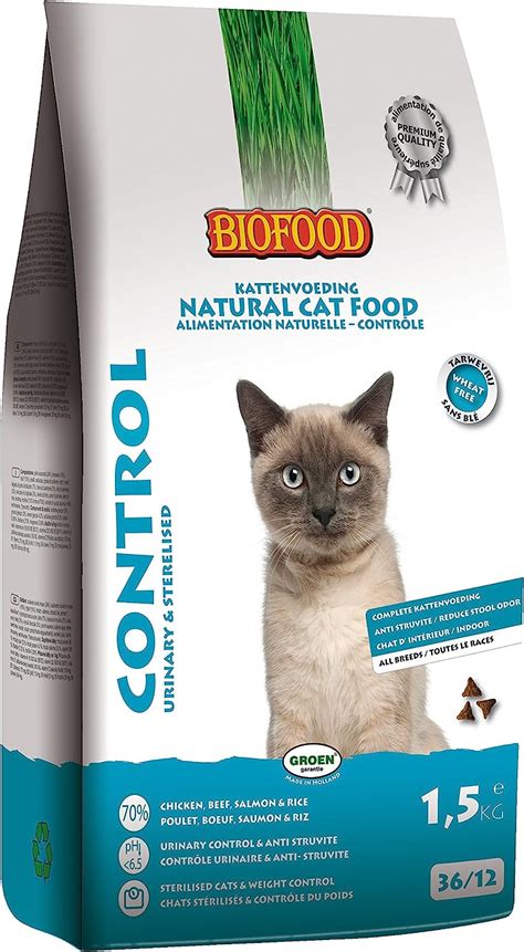 Biofood Alimentation Naturelle Control Croquettes Completes Chat