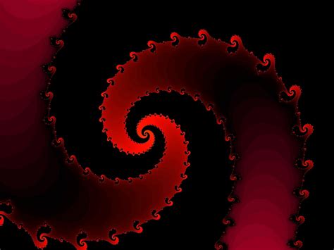 Red Fractal Spiral Free Stock Photo Public Domain Pictures