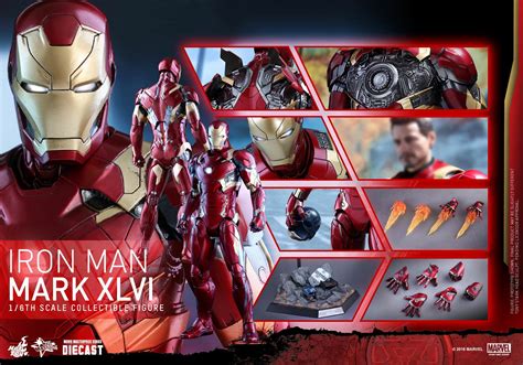 Hot Toys MMS 353 D16 Captain America Civil War Iron Man Mark XLVI Hot Toys Complete Checklist