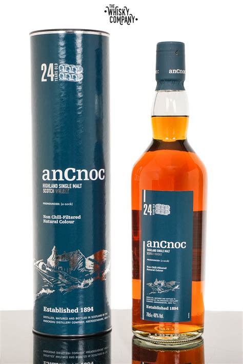 AnCnoc 24 Years Old Speyside Single Malt Scotch Whisky The Whisky