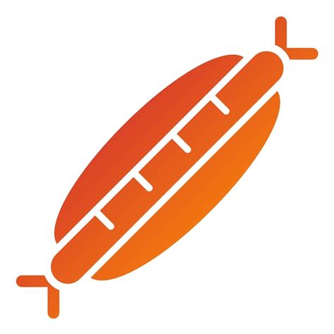 Premium Vector Sausage Icon Style