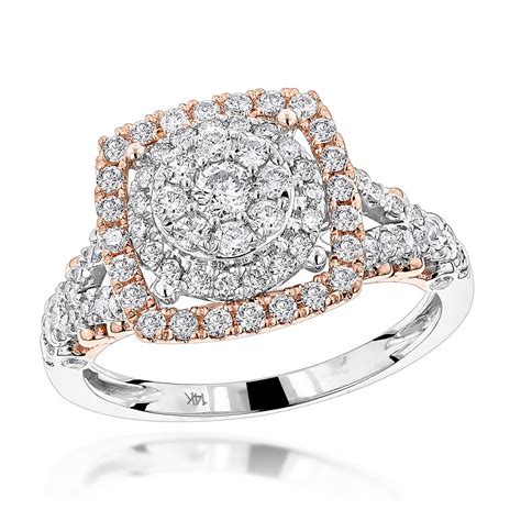 Diamond Engagement Ring 1ct in 14K Gold - Diamond Engagement Rings ...