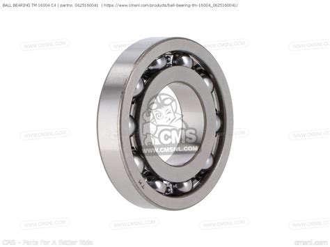 Ball Bearing Tm C Ktm Buy The At Cmsnl