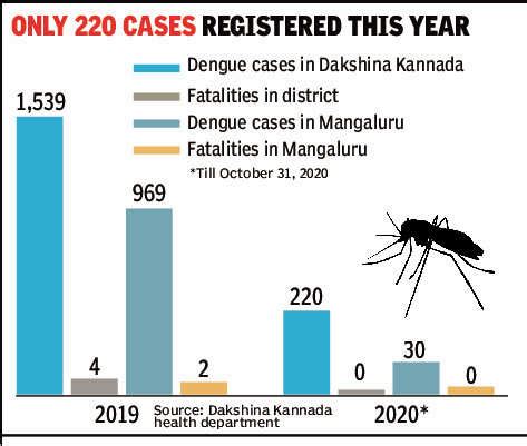 Dakshina Kannada Sees Drastic Slide In Dengue Cases In Mangaluru