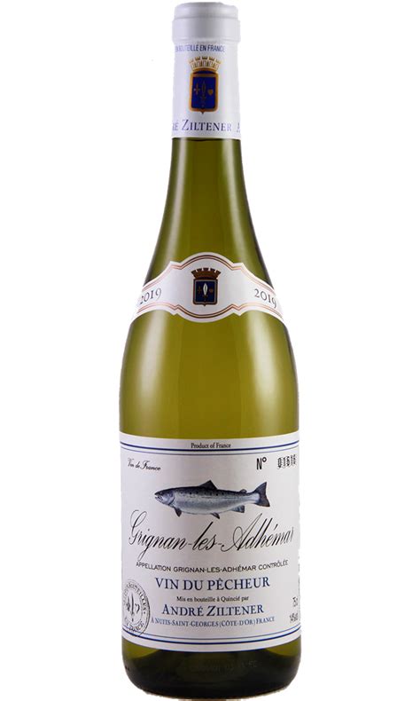 Grignan les Adhémar Blanc AC Vin du Pêcheur 2023 CHÂTEAU ANDRÉ