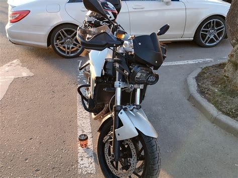 Купить б у BMW F 800 R инжектор 6 передач в Москве серебристый naked bike 2012 года по цене 500