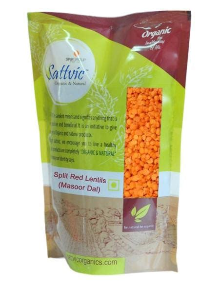 Organic Masoor Dal Packaging Type Gunny Bag Jute Bag Sujyoti