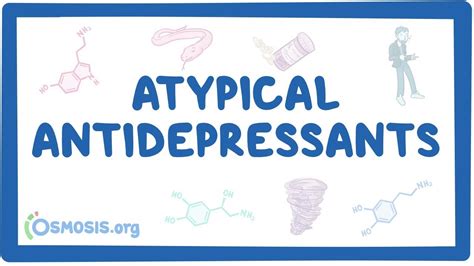 Atypical antidepressants - Osmosis Video Library