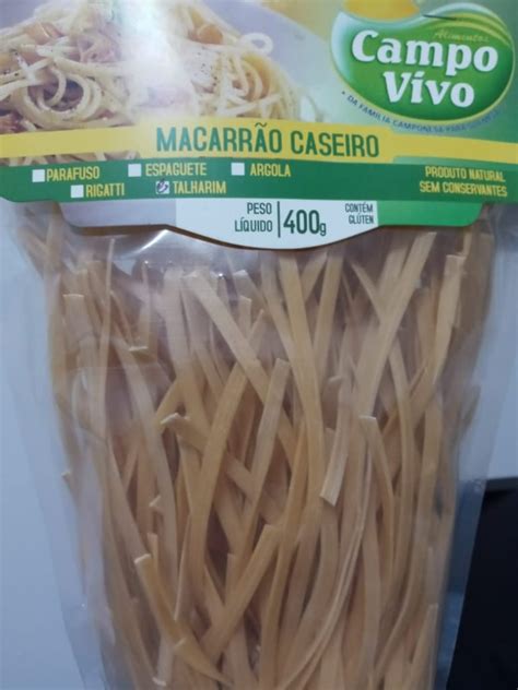 Macarrão caseiro 400g Armazém do Campo Rio de Janeiro