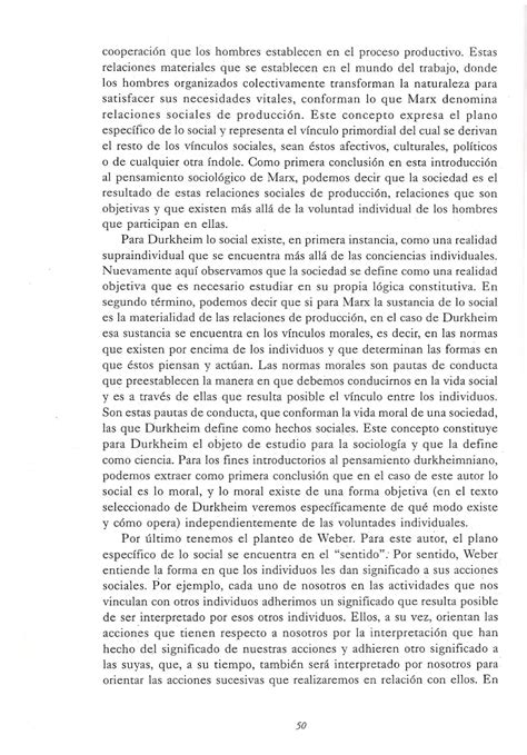 Marx Durkhem Weber De Orientacones SociologíA Uba Xxi PDF