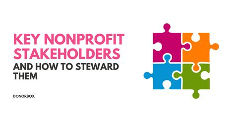 Key Nonprofit Stakeholders and How to Steward Them | Nonprofit Blog