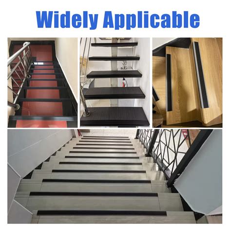 Snapklik Socein Vinyl Stair Nosing Stair Edging Self Adhesive