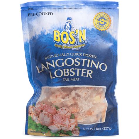 Bos N Frozen Langostino Lobster Tail Meat Frozen Seafood Sendik S