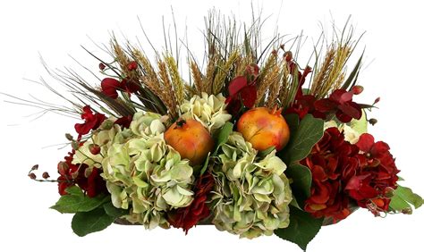 Amazon Creative Displays Fall Centerpiece With Hydrangeas