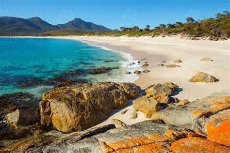 Image Of Wineglass Bay Freycinet National Park Tasmania Austockphoto