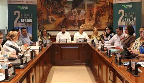 Coahuila Presente En La Sesi N De Contralores Del Sureste Del Pa S