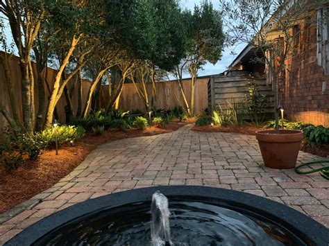 Landscape Lighting Metairie New Orleans Clean Cut Landscape