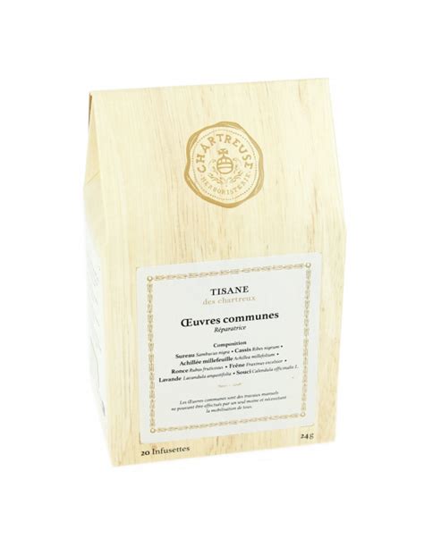 Tisane Des P Res Chartreux Uvres Communes Artisanat De Qualit