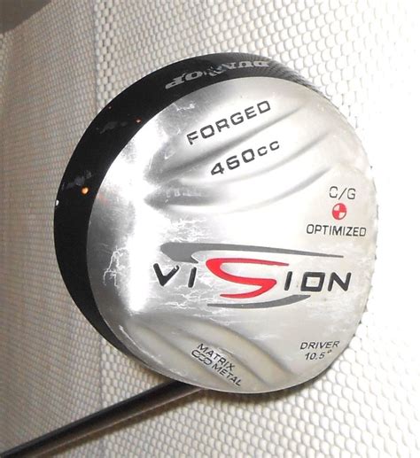 Dunlop Vision Cg Optimized Forge 460 Cc 105 Driver Accudyne Graphite