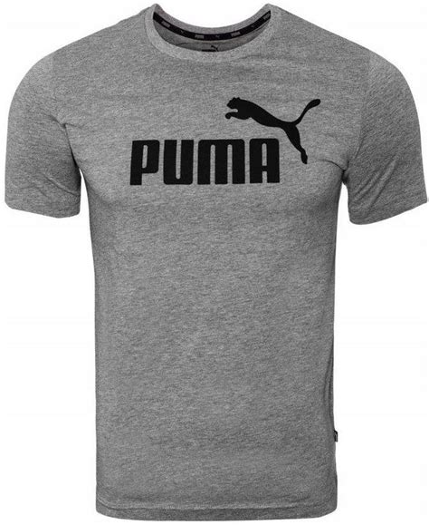 Puma Koszulka M Ska T Shirt Ess Logo Tee Gray S Rozmiar S