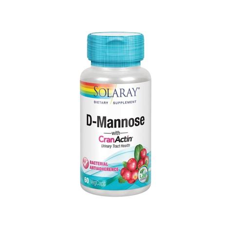 Solaray D Mannose Cranactin® Beauty Pharmacy