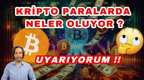 Kr Pto Paralarda Neler Oluyor Altcoin Bo Asi Ne Zaman Son Uyari