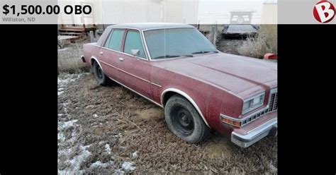 1984 Dodge Diplomat Williston Nd