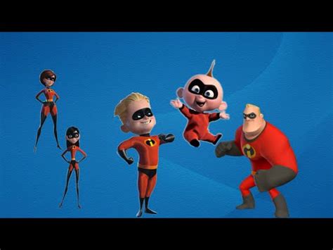 Incredibles Finger Family Nursery Rhymes - YouTube