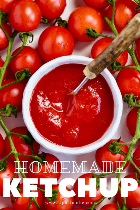 Homemade Ketchup With Fresh Tomatoes Artofit