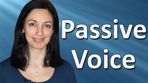 Passive Voice English Grammar Lesson C1 Advanced Youtube