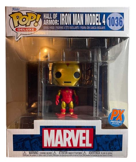 2022 FUNKO POP DELUXE MARVEL PX Previews 1036 HALL OF ARMOR IRON MAN