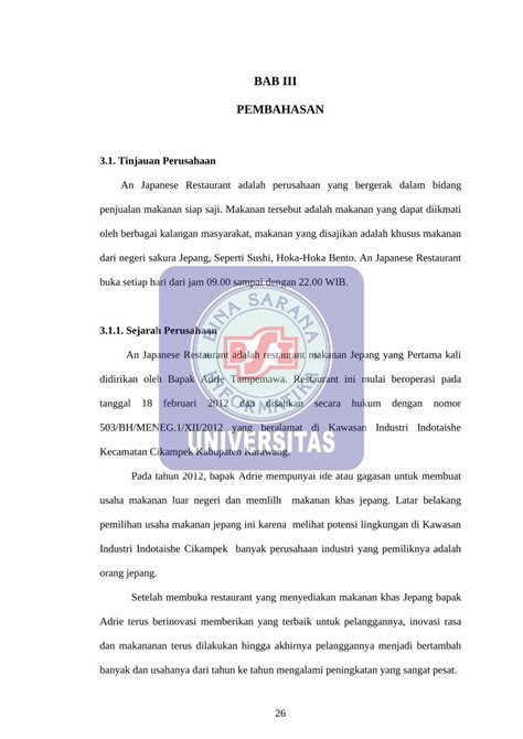 Pdf Bab Iii Pembahasan Repository Bsi Ac Id Proses Penyusunan