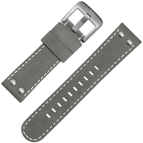 Tw Steel Universal Watch Strap Gray Suede Leather